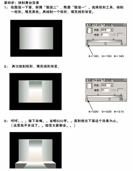 Illstrator绘制服装效果图